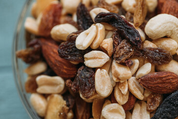 nuts and dried fruits