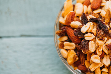 dried fruits and nuts