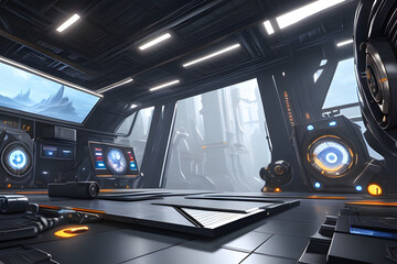 Sci-fi room 