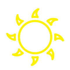 Sun icon Vector
