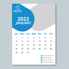 Modern Calendar  Design And Template