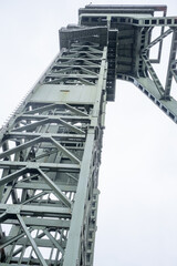 Shaft tower in Ruhr area in Germany