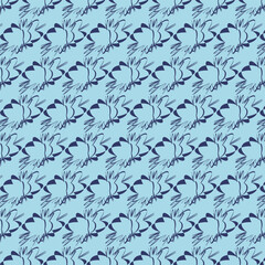 Vector seamless pattern.Stylish geometrical abstract pattern.