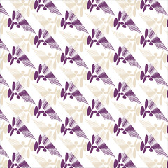 Vector seamless pattern.Stylish geometrical abstract pattern.
