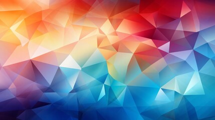 abstract background with triangles