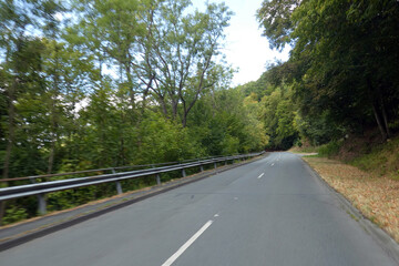 Landstraße zwischen Affoldern und Waldeck