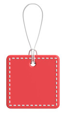 Price tag. Price label. 3D illustration.