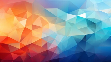 abstract background with triangles
