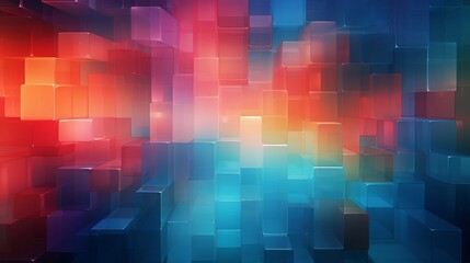 abstract background with squares