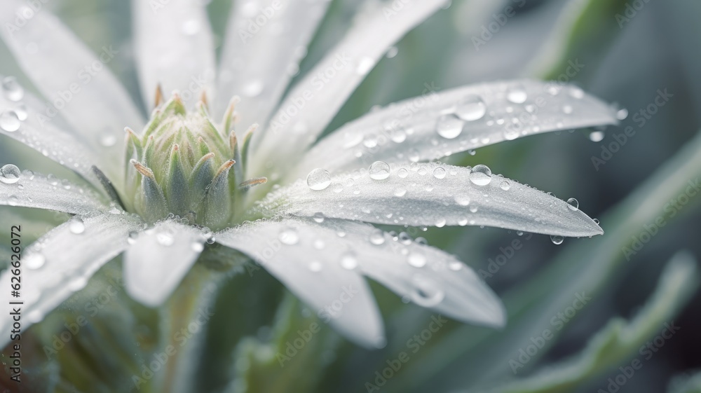 Poster a close up of macro photography of nature in dull style with a soft focus. generative ai image aig30