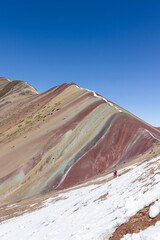 Fototapeta premium Montaña de colores