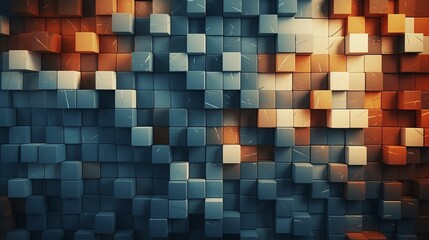 abstract background with squares