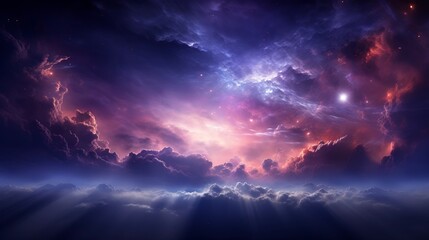 Fototapeta premium the sun and the clouds