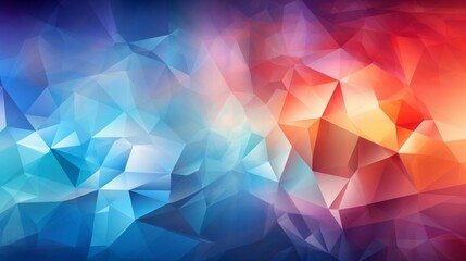 Obraz premium abstract background with triangles