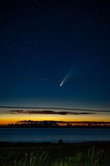 Fototapeta na wymiar Komet Neowise 