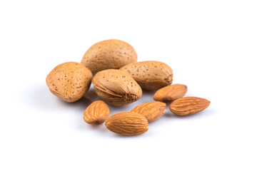 Dried almonds