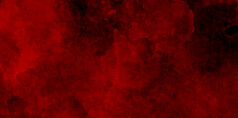 Red grunge textured wall. Copy space.