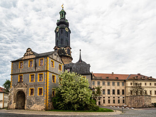 City Palace or city castle at Weimar, Thuringia, Germany. Now it is an art museum.