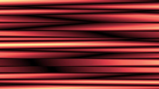 Slow moving red brown horizontal lines abstract motion background loop