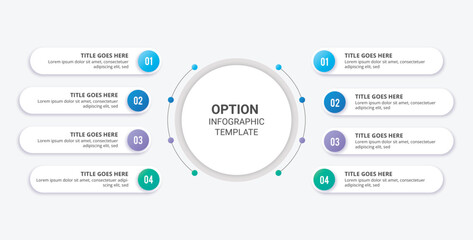 Process Workflow, Comparison Chart, Infographic Template Design