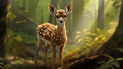 cute baby deer for kids
