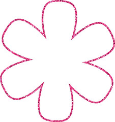 Flower pink for decoration and design.