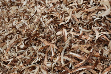 Ne Haufen Holzspäne 