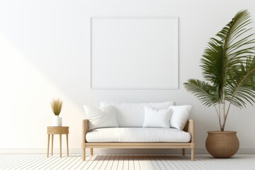 abstract white room interior. Place for text