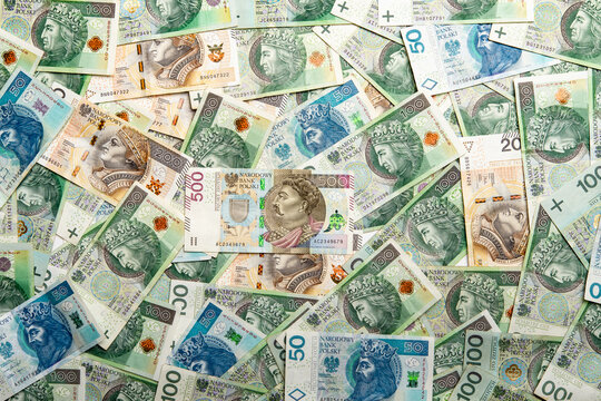 polish paper money or banknotes