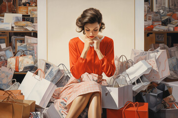 Woman shopping
Generative AI