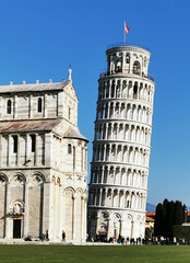 wonderful views of the leaning tower of Pisa