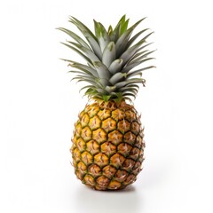 Fototapeta premium A single pineapple isolated