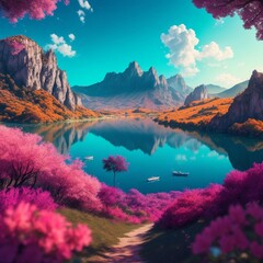 La naturaleza en su m&aacute;xima expresi&oacute;n de vida y colorido