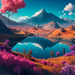 El r&iacute;o que refleja la belleza natural