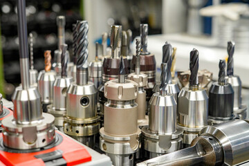 Mandrels with cutters, drills, taps in stock for milling and turning machines.