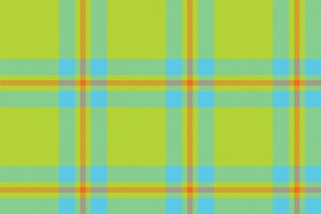 Plaid background, check seamless pattern. Vector fabric texture for textile print, wrapping paper, gift card or wallpaper.