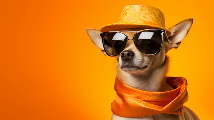 CHIHUAHUA WITH SUNGLASSES