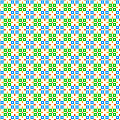 Checks wallpaper. Seamless geometric pattern. Squares background. Polygons ornament. Geometrical motif. Digital paper. Textile print. Web design. Vector art