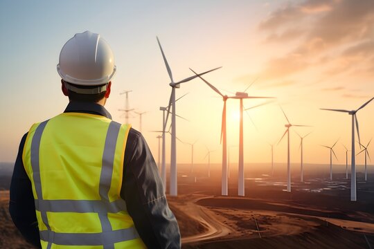 Energie aus der Luft: Begegnung mit den Windr&auml;dern der Windfarm