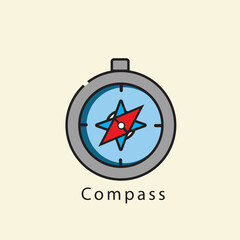 Compass old Gps .Emoticon Compass Icon and  navigation icon.