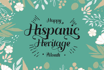 National hispanic heritage month