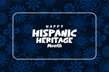 hispanic heritage month, holiday concept