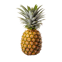 Fototapeta premium A single pineapple isolated