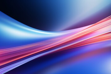 Rhythmic dance of colorful lines and light waves, in the style of speed and motion, Generative AI