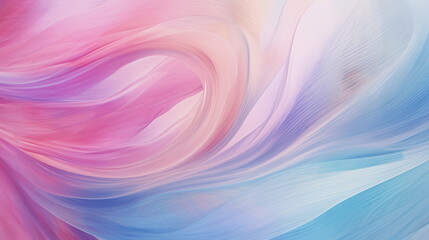 Fototapeta premium Soft pattern of pink and blue waves