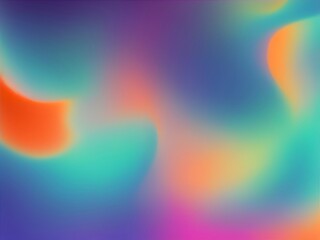 Abstract cyber light background. AI generated illustration