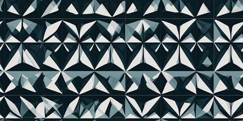 A colorful background with shapes and colors - Generative AI