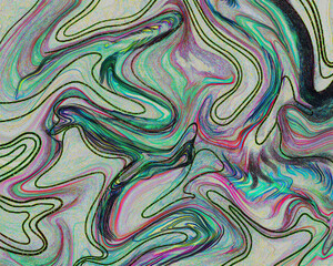 Black and white marble texture