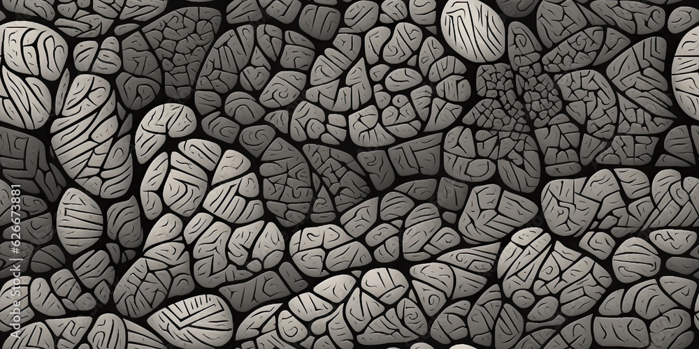 Poster a colorful background with shapes and colors - generative ai
