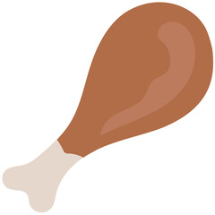 Food Flat Vector Icons 


